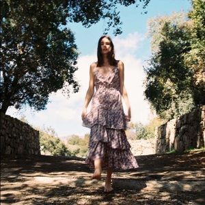 Christy Dawn London Dress in Wisteria Wildflower Meadow XS